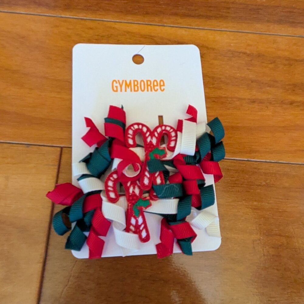 Gymboree Candy Cane Barrette